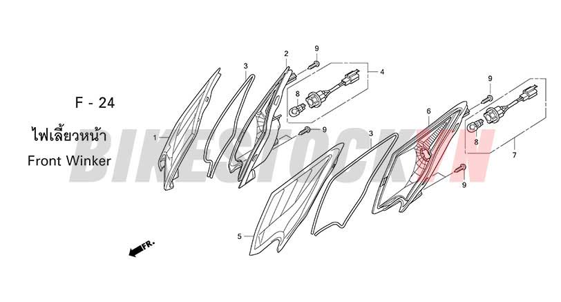 F-24_ĐÈN BÁO RẼ